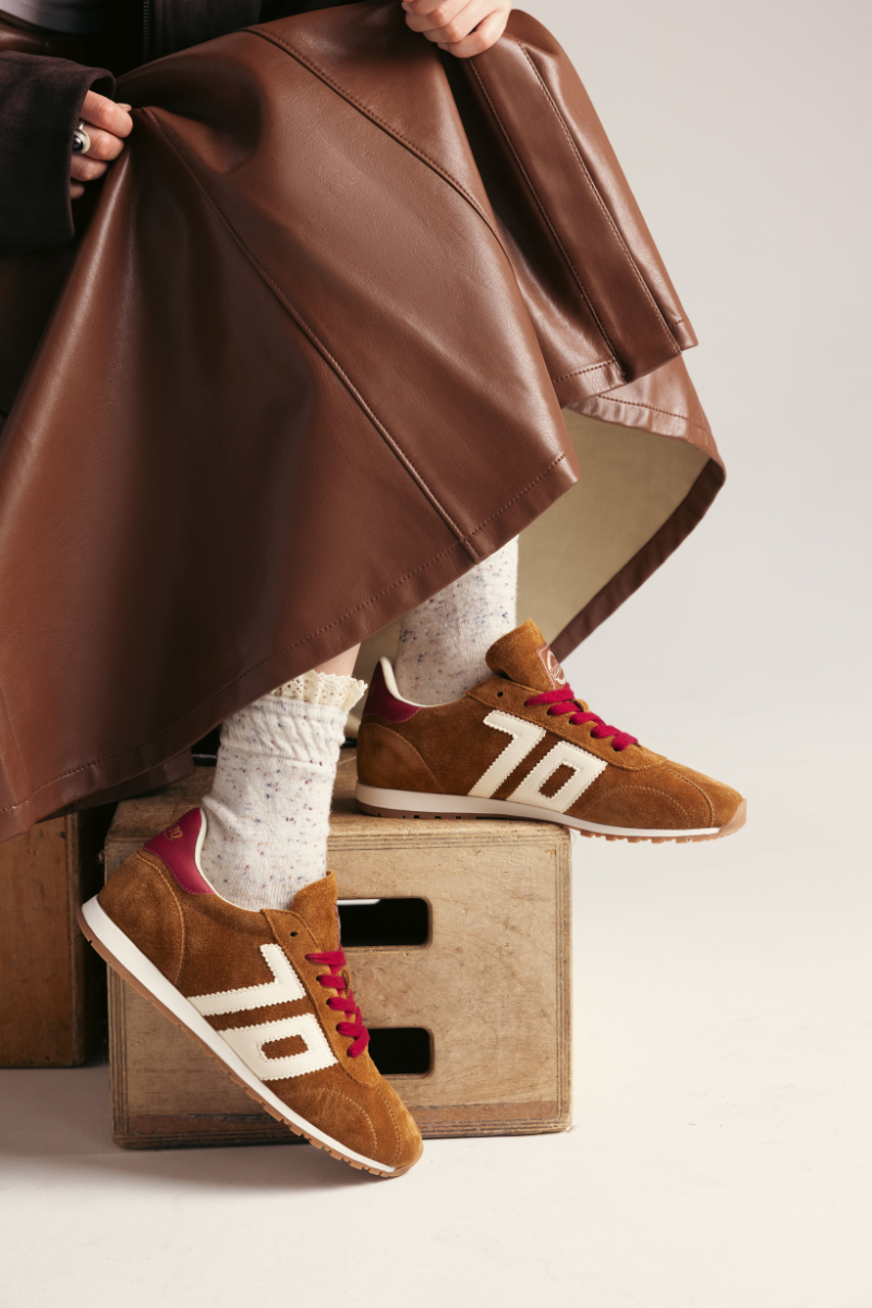 Back 70 Streetwear Asian W26 in Tobacco Butter Sneaker