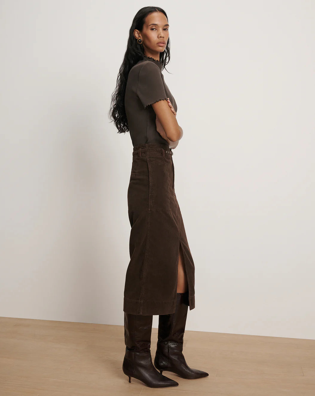 Pavana Corduroy Skirt