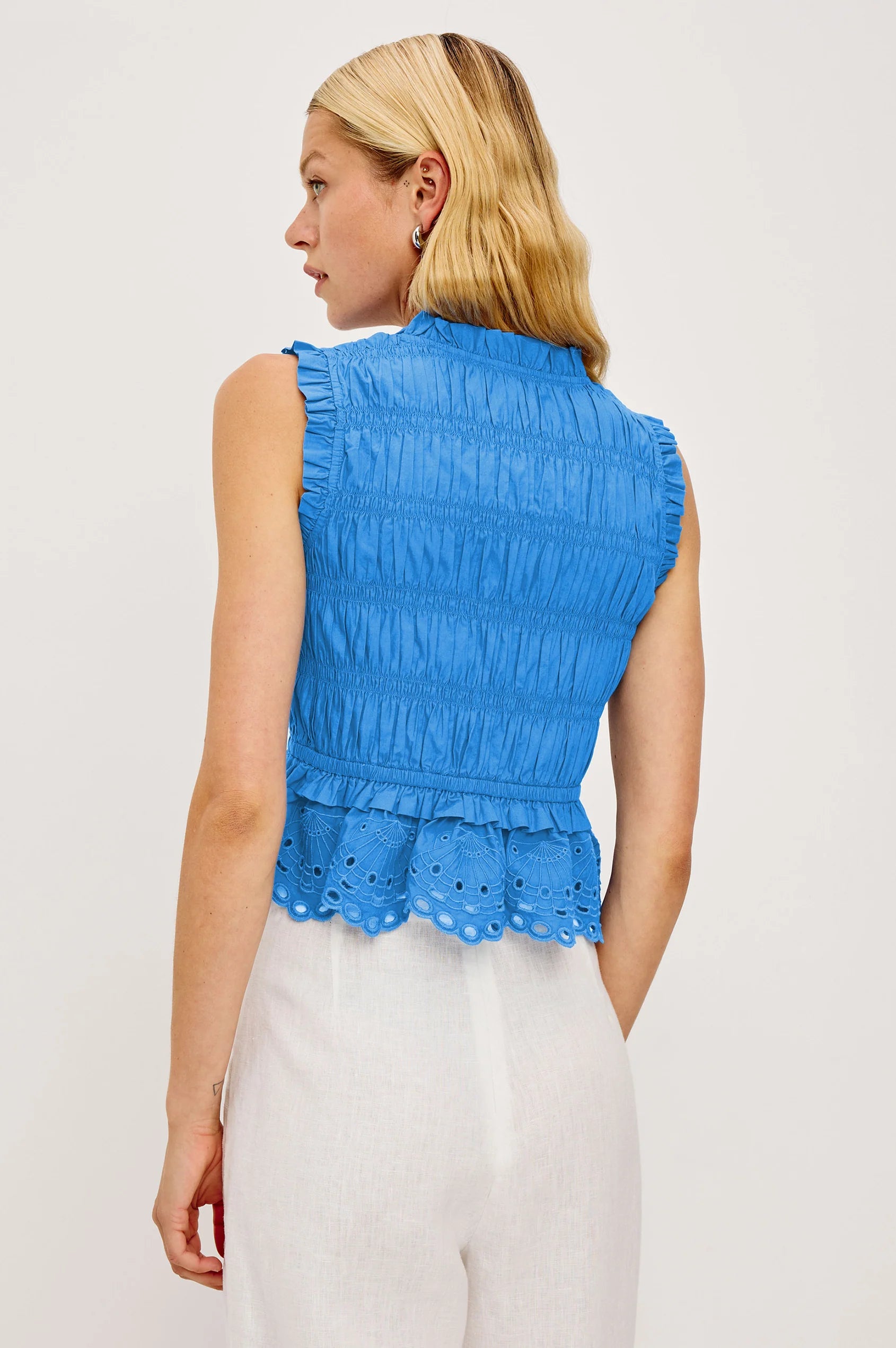 Martine Top Harbor Blue
