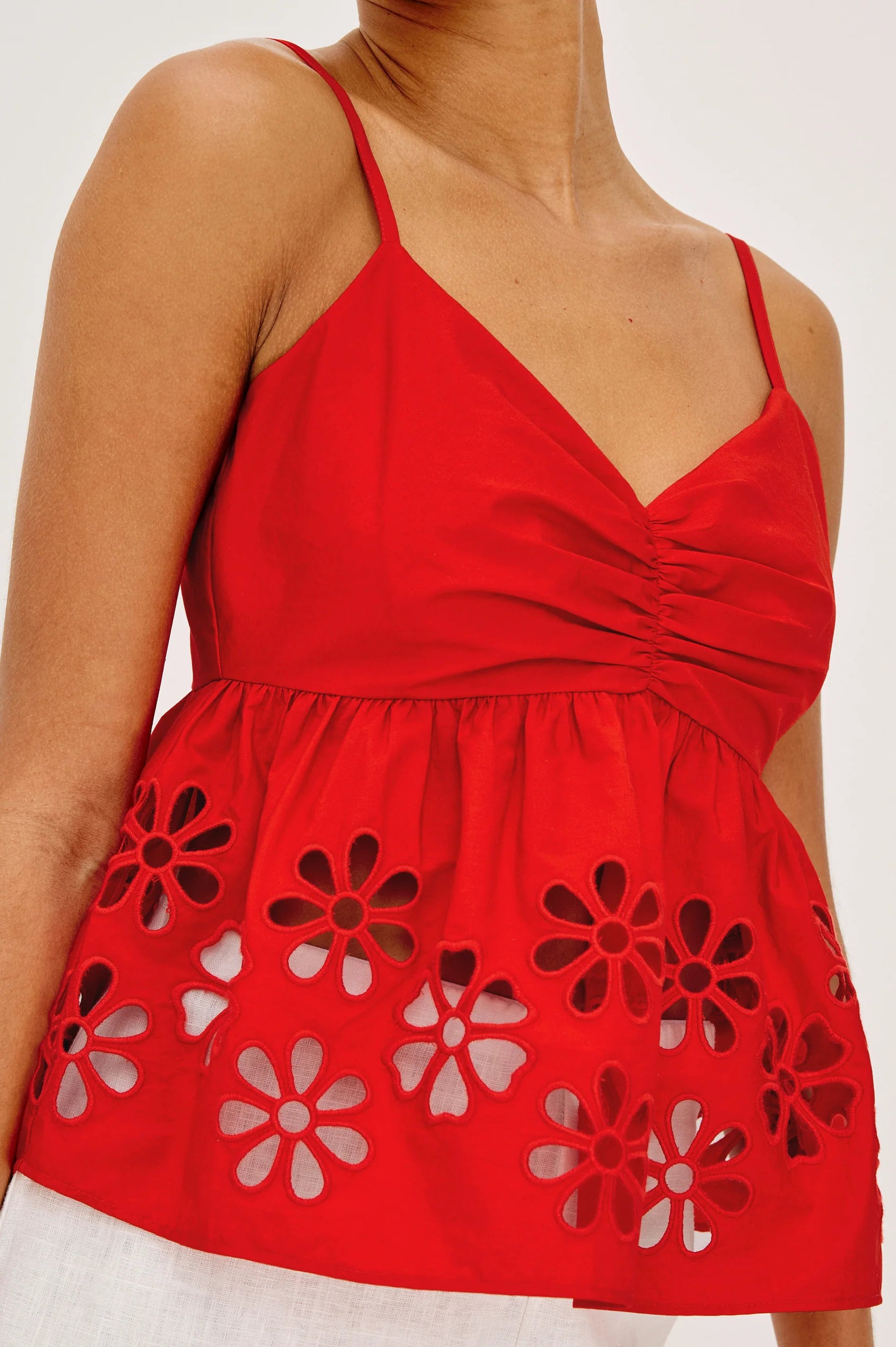 Meru Top Scarlet