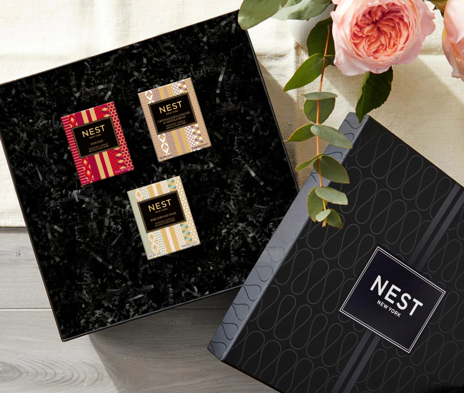 Nest Votive Candle Trio Set