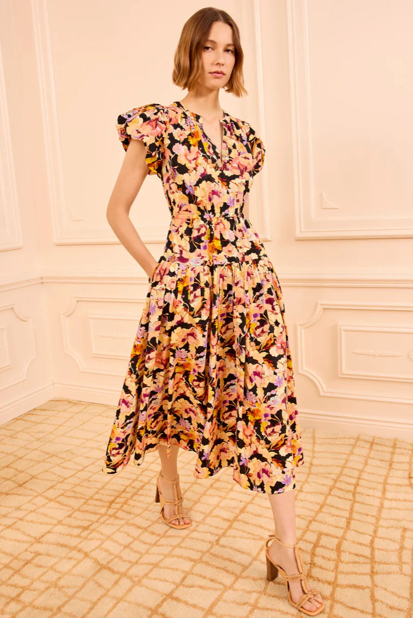Marin Cotton Midi Dress