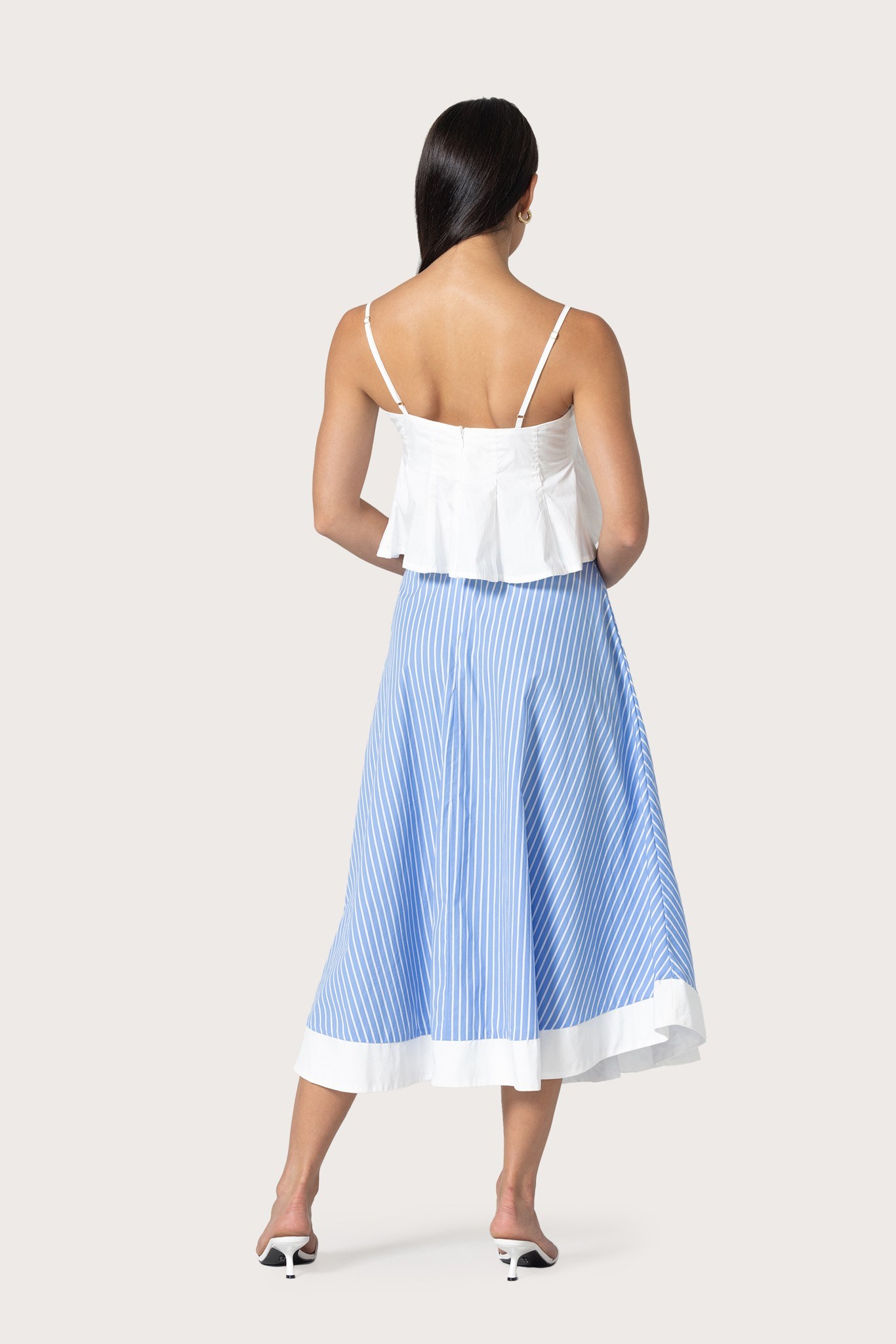 Karla Top in White