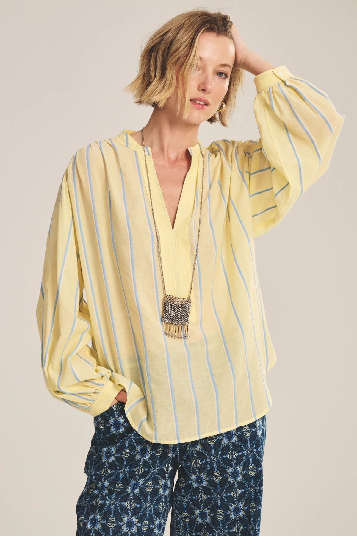 Analyn Top in Yellow
