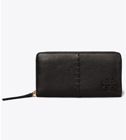 McGraw Zip Continental Wallet