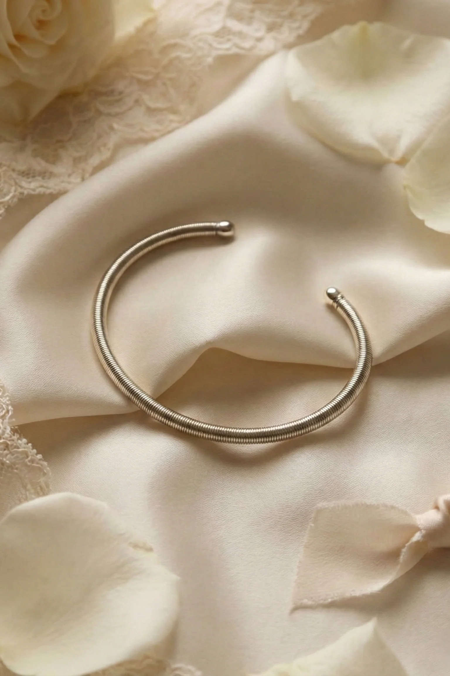 Clarte Silver Bangle