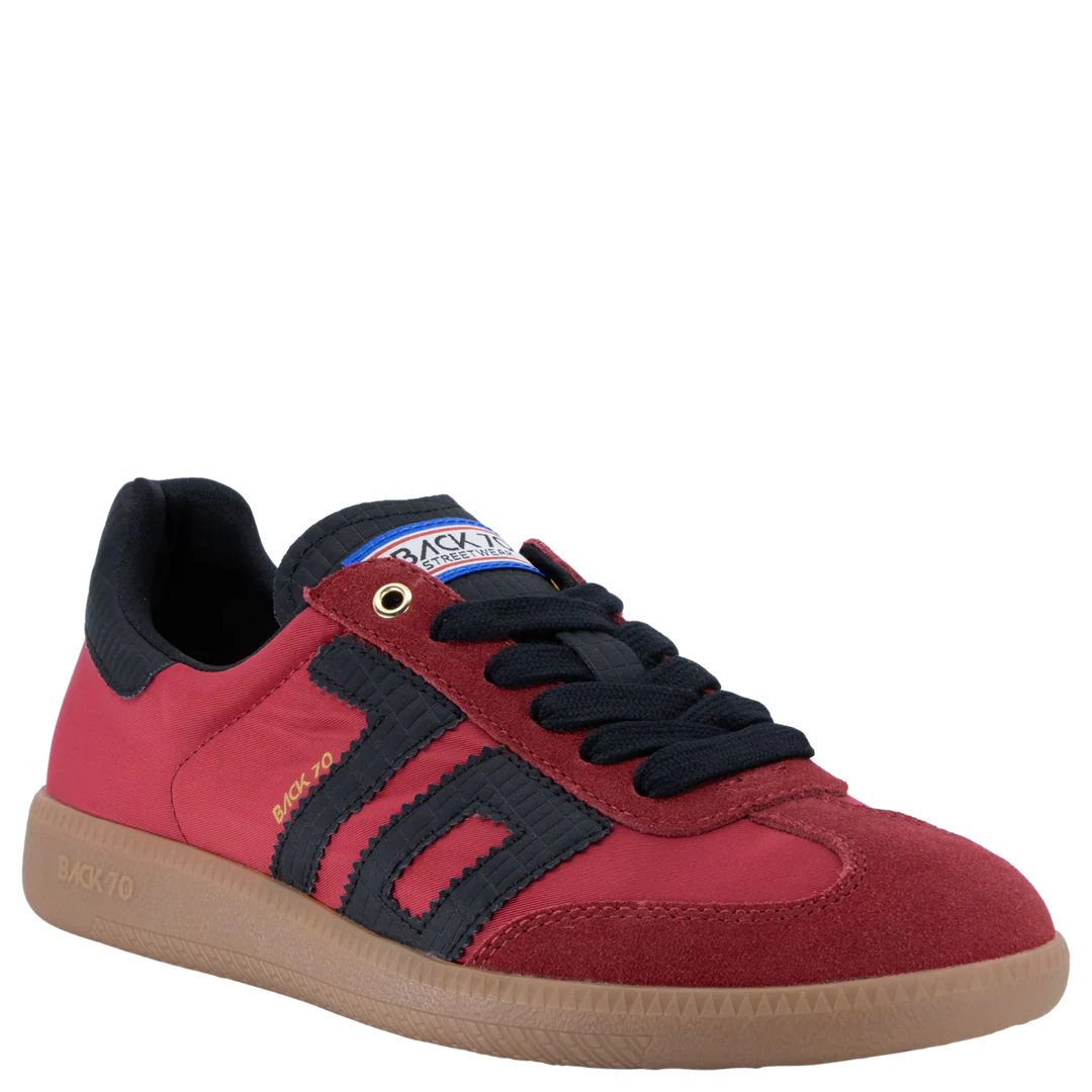 Back 70 Streetwear Ghost Sneaker Red and Black