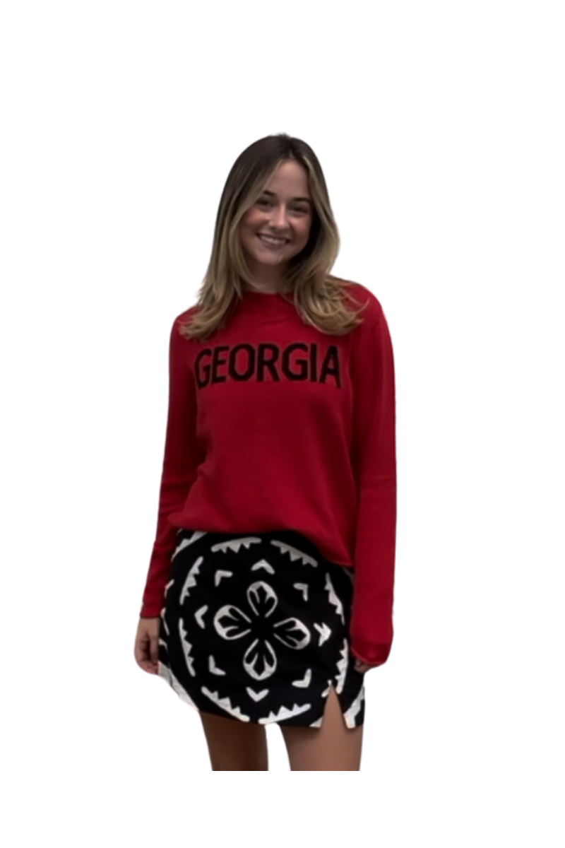 Georgia Game Day Sweater