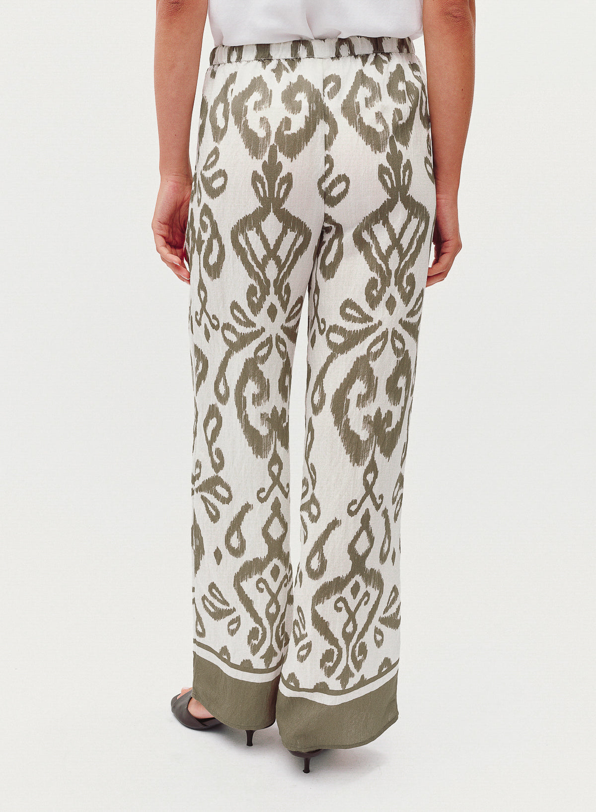 B30060-N47-304 - WIDE LEG BORDER HEM CROP