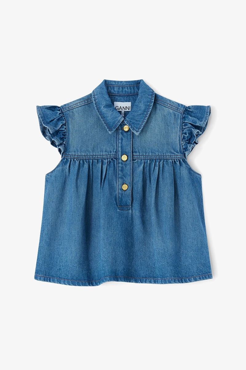 Light Weight Denim Top