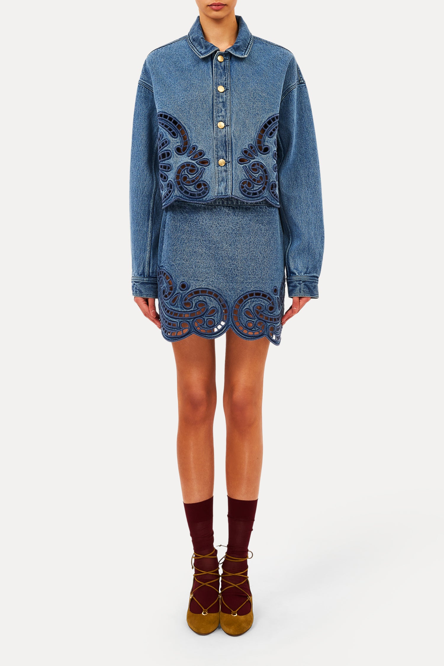 The Bobbi Jacket with Eyelet