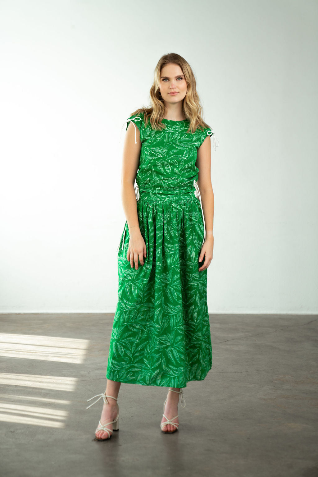 Yarrow Skirt Kelly Leaf