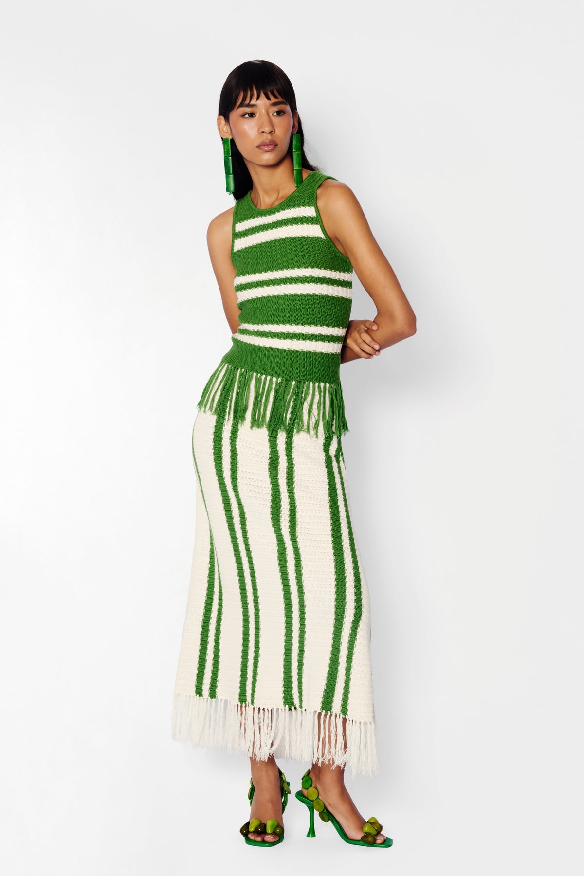 Lucrecia Cotton Knit Skirt