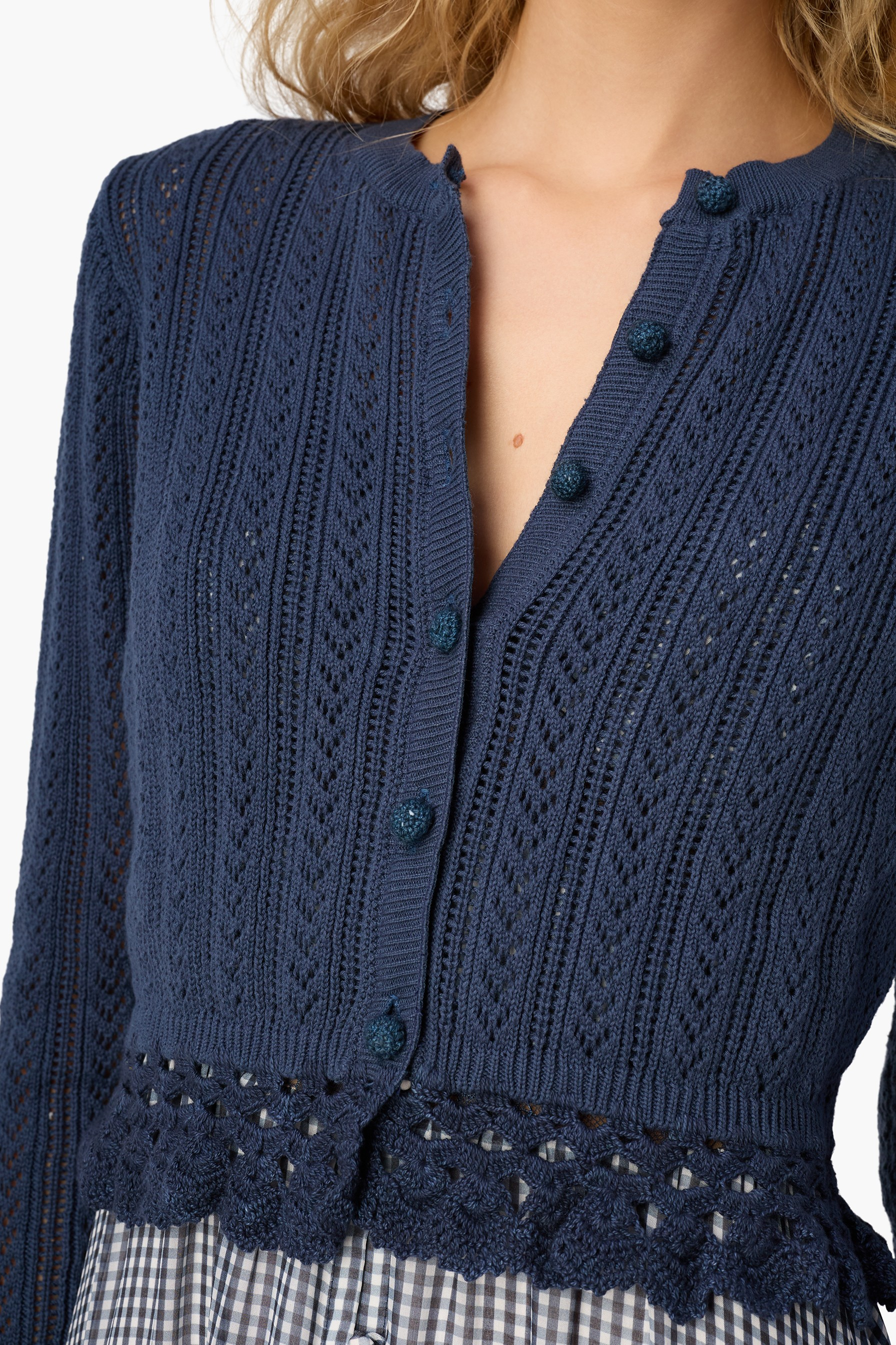 Lilibeth Pointelle Cardigan