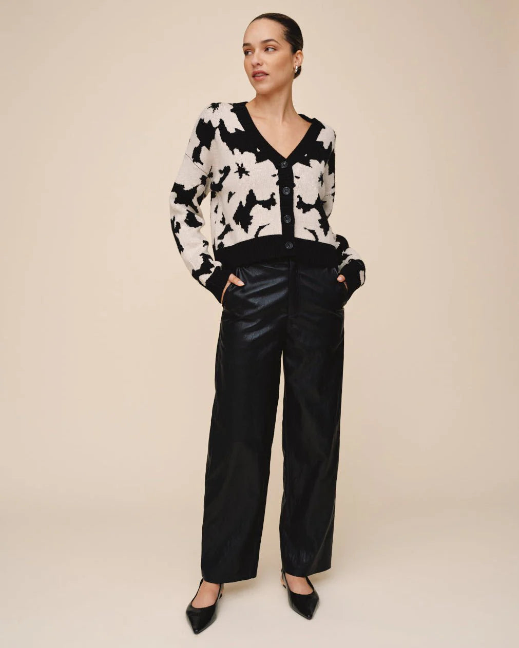 V-Neck Cardigan