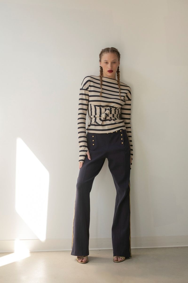 Wrapped Waist Top