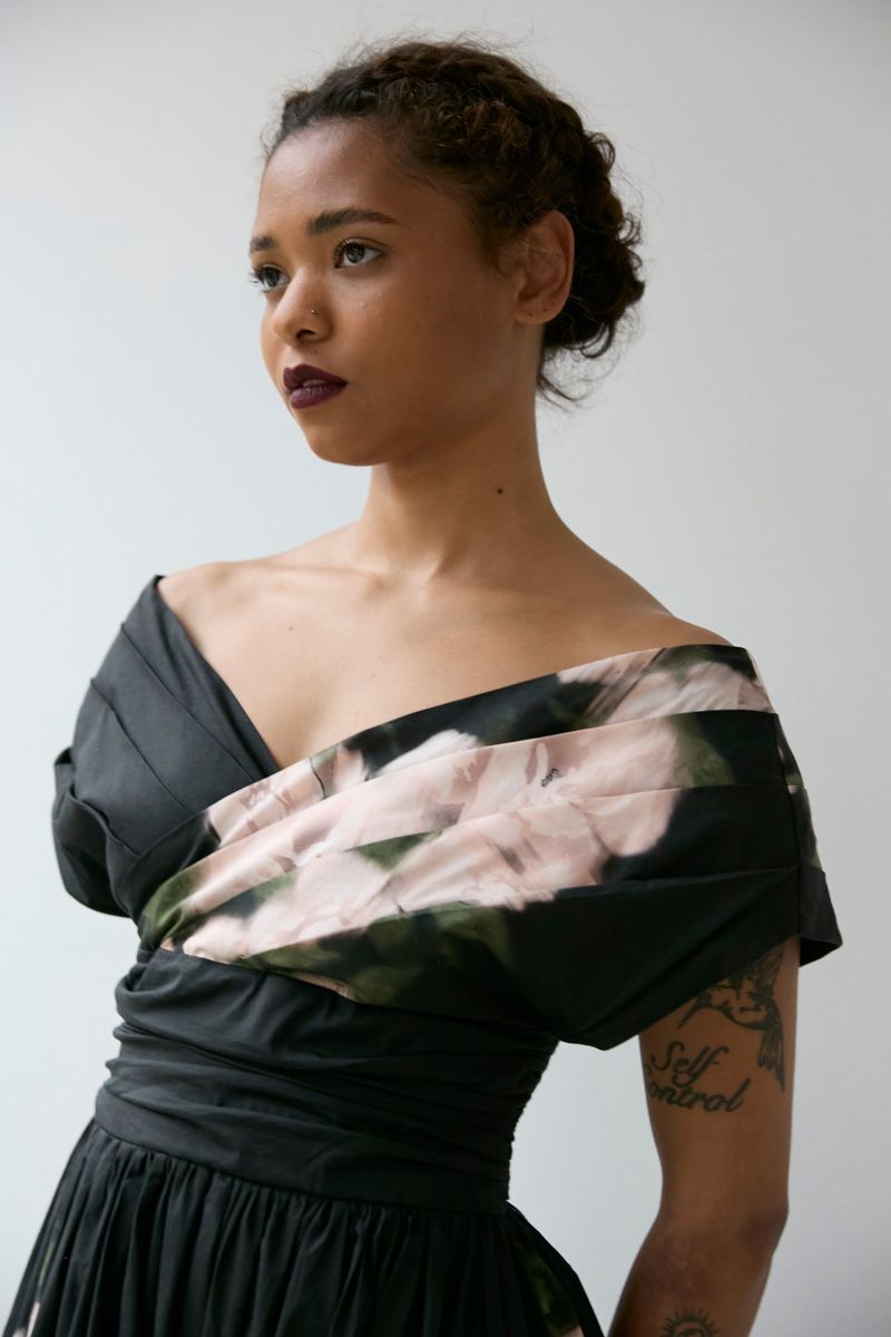 Fichu Dress
