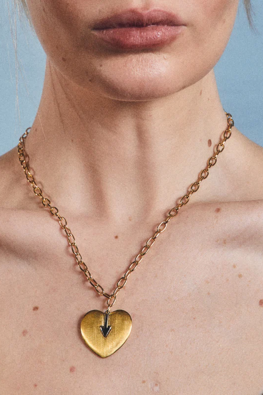 HART - Arrow Heart Necklace