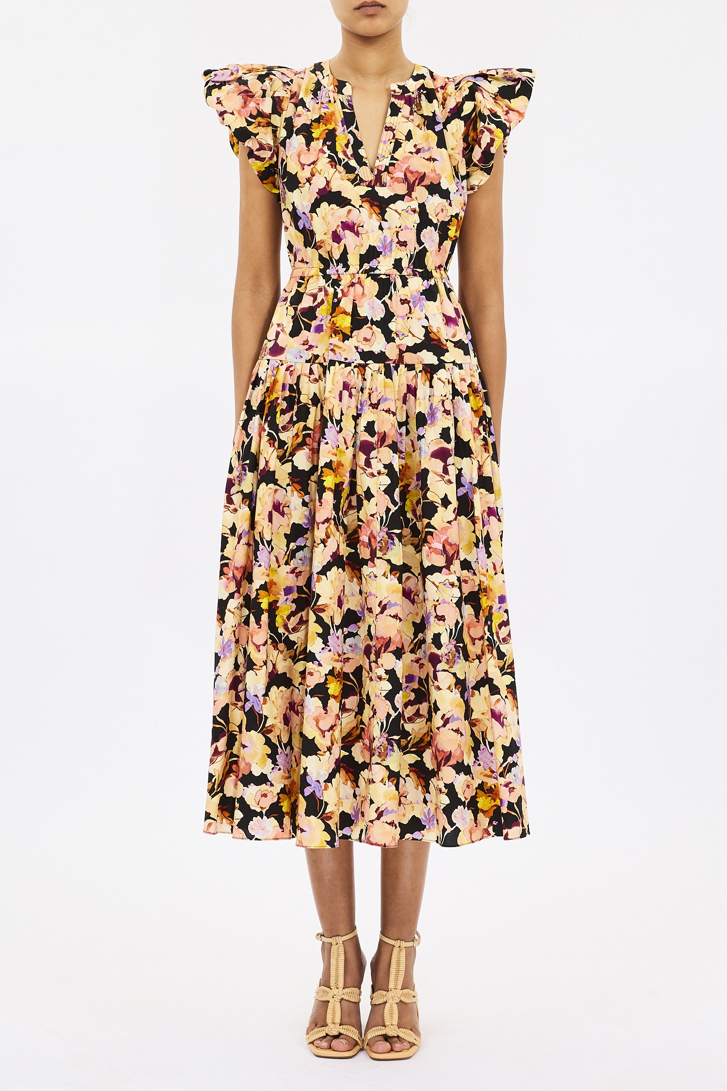 Marin Cotton Midi Dress