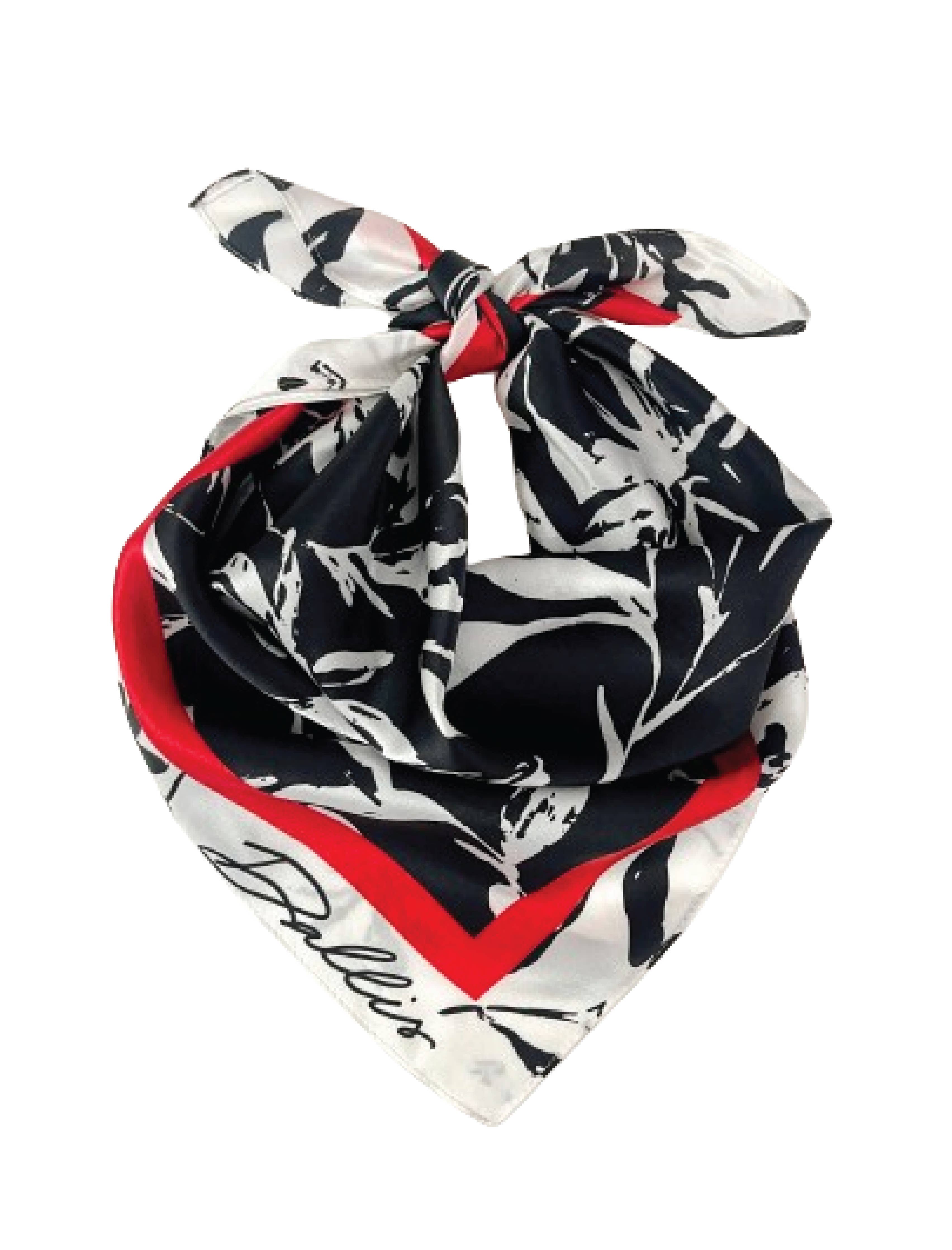 Red + Black Gameday Scarf