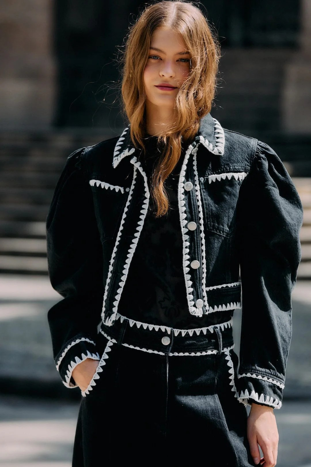 Black Romantic Jacket