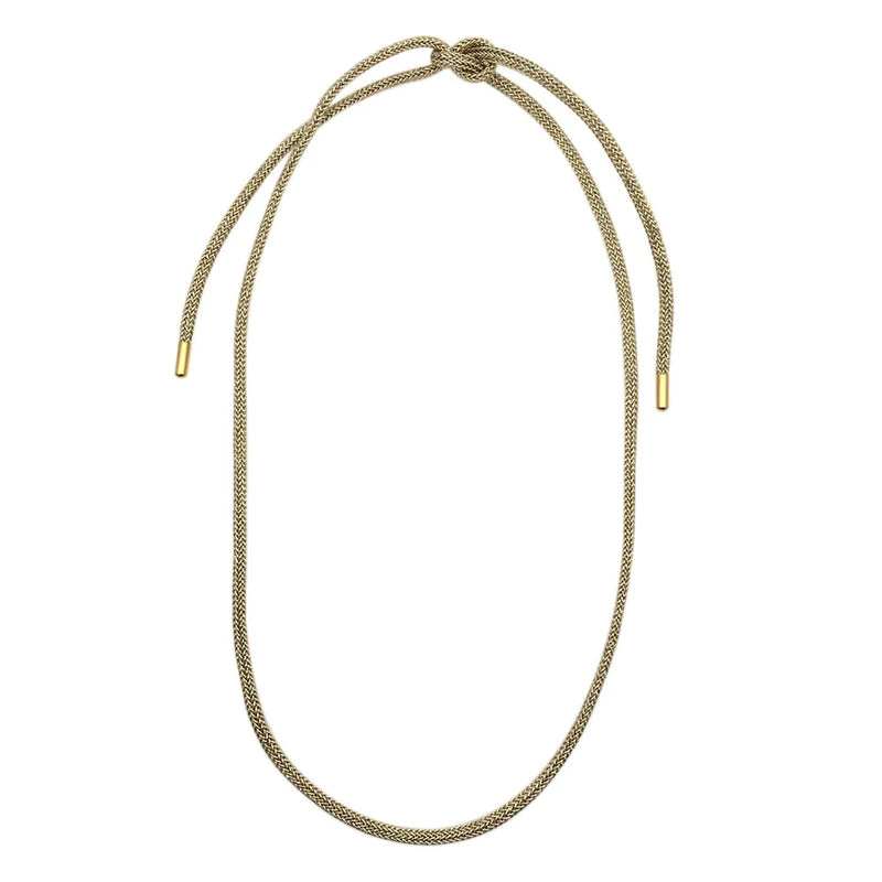 HART - Gold Lurex Necklace Cord