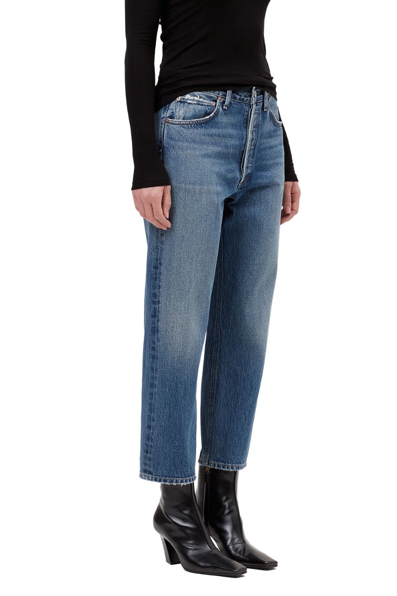 90's Crop Straight Jean