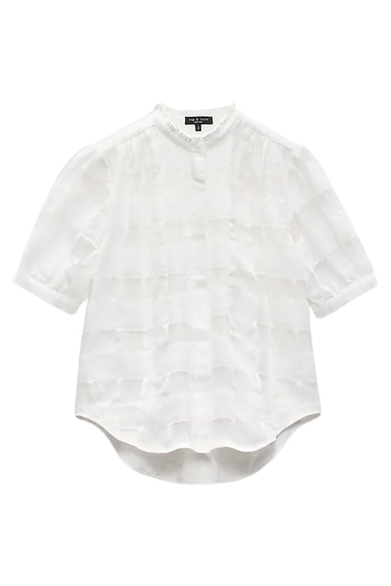 Jordan SS Plaid Top