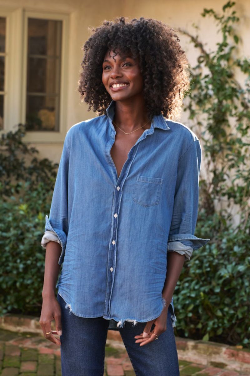 Eileen Button Up