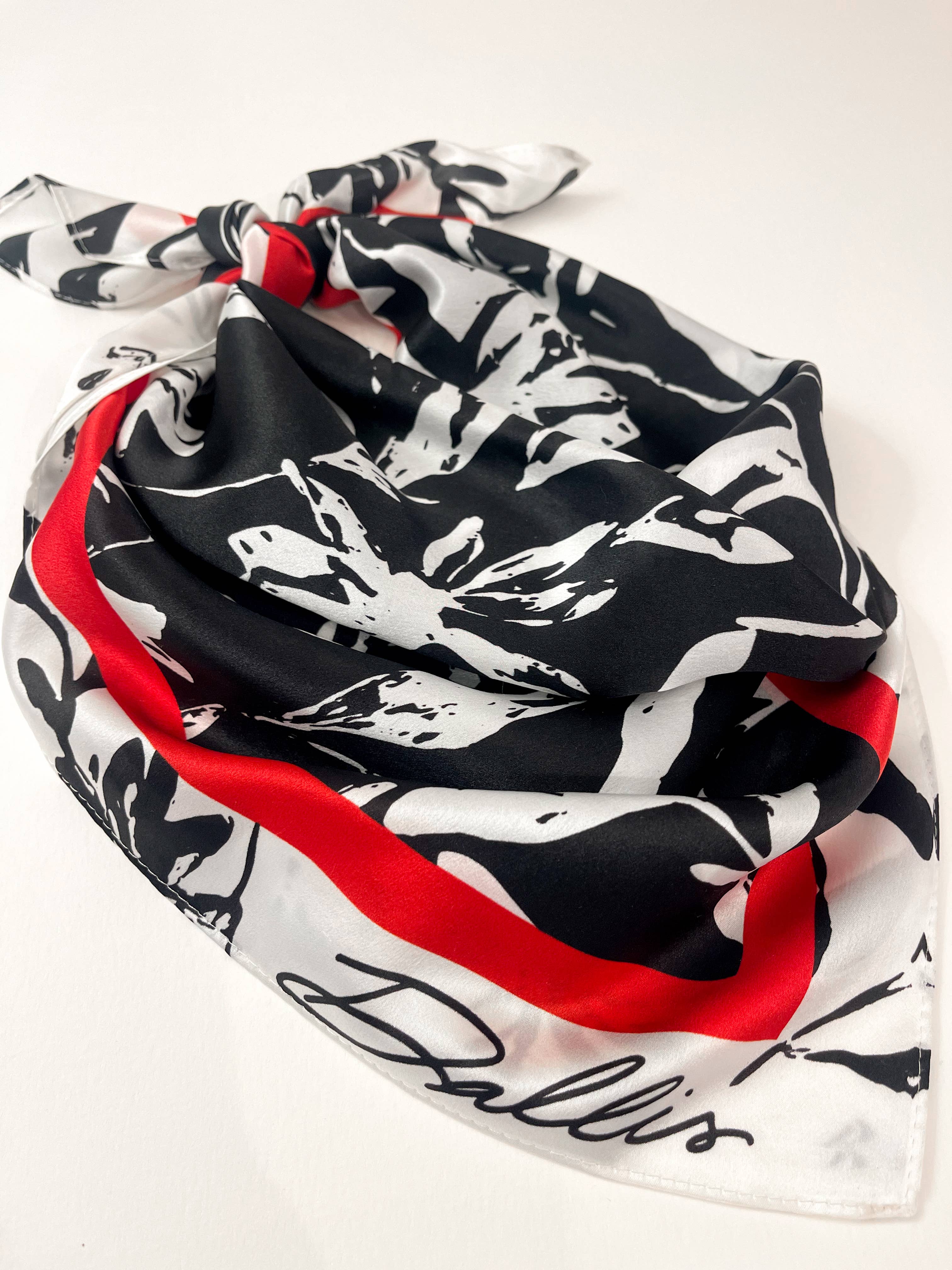 Red + Black Gameday Scarf