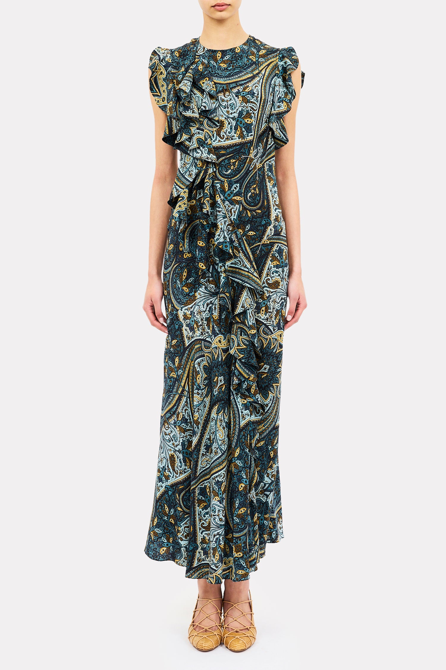 Ameline SL Silk Dress