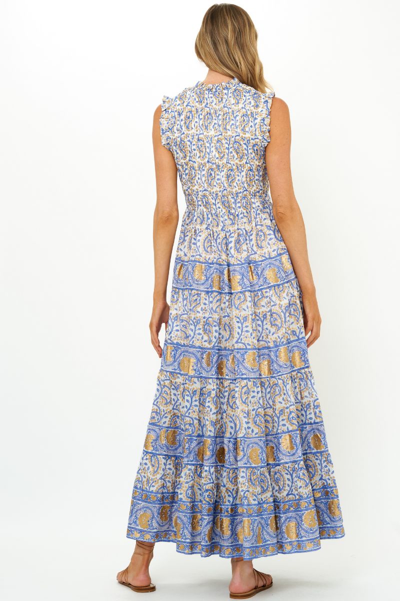 Smocked Maxi Dress