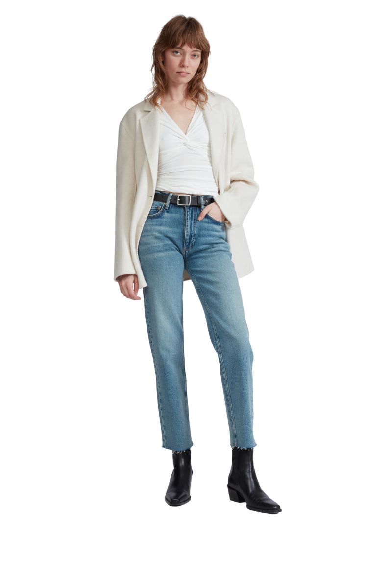 Harlow Mid-Rise Ankle Straight