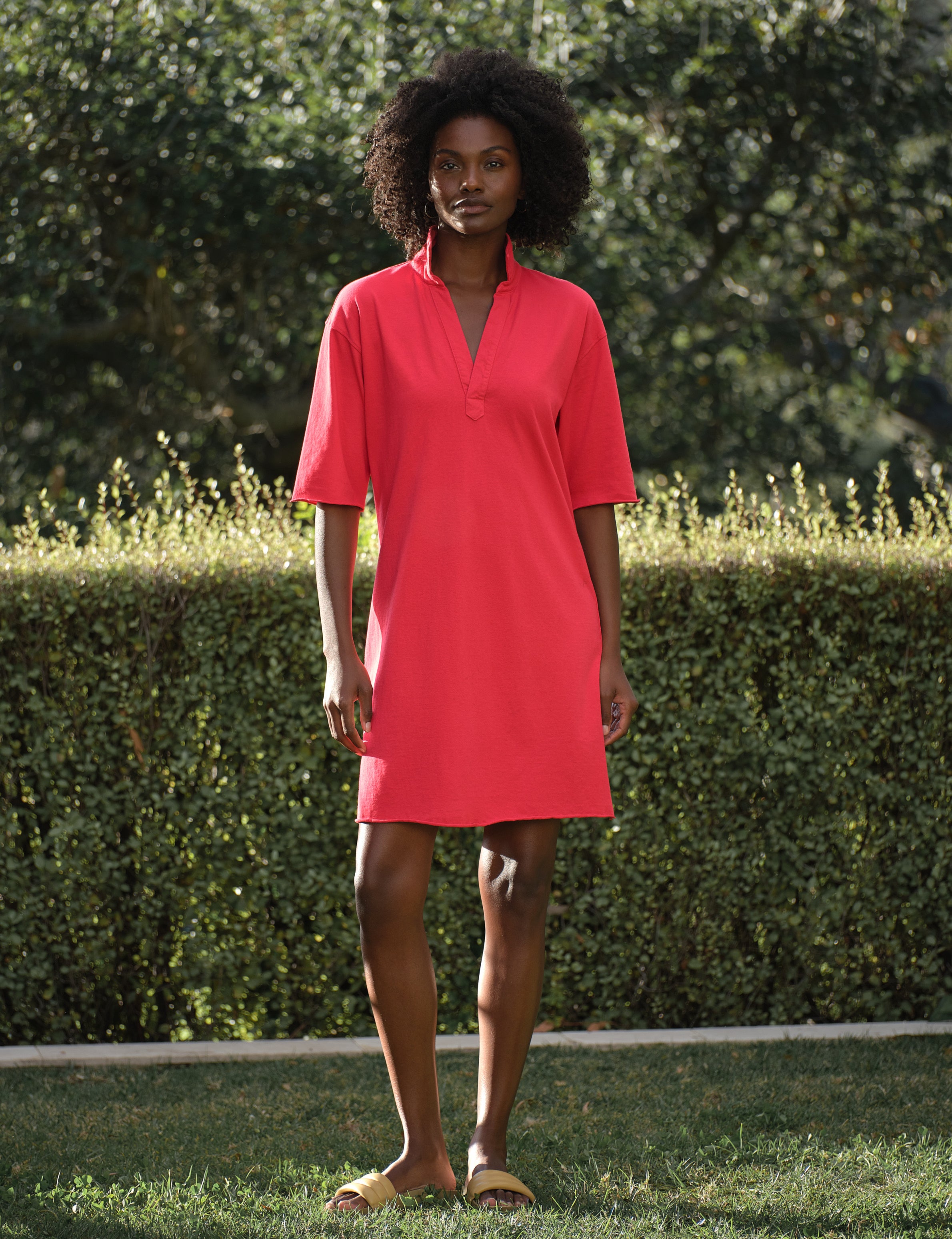 Mini Emma - Henley SS Dress