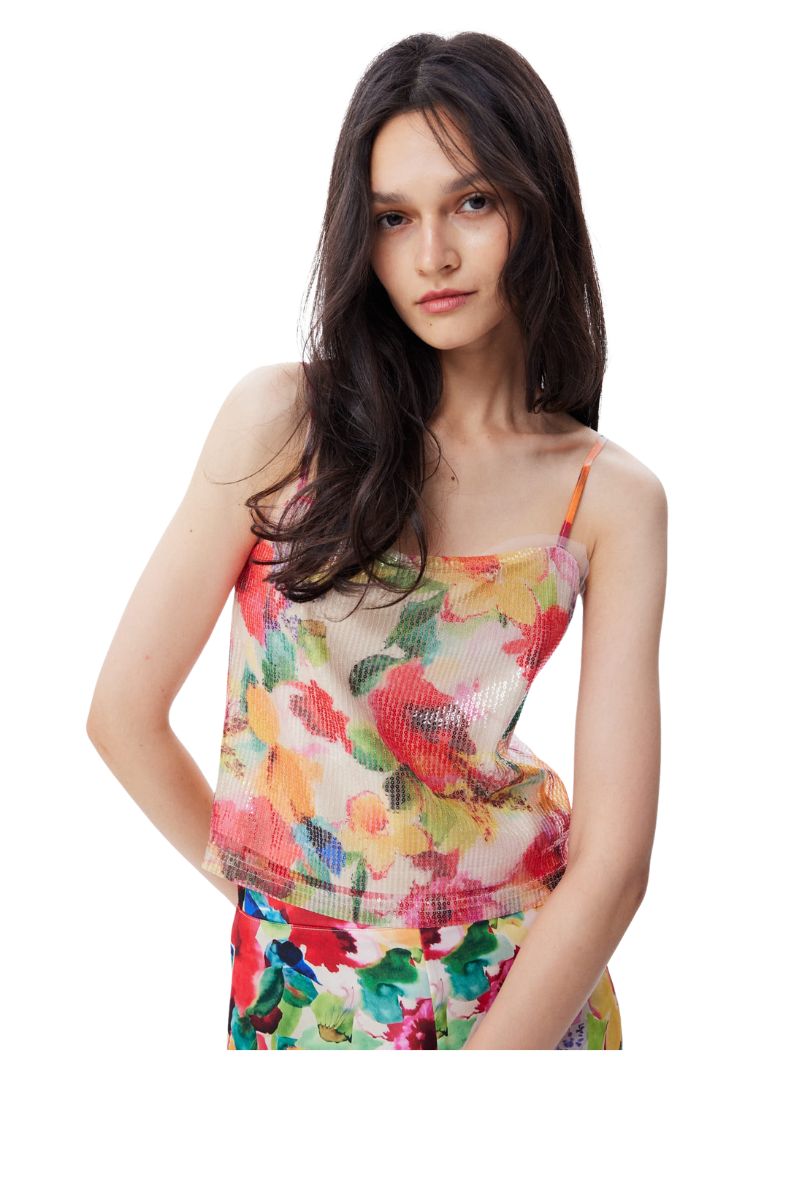 Sequin Tank Top