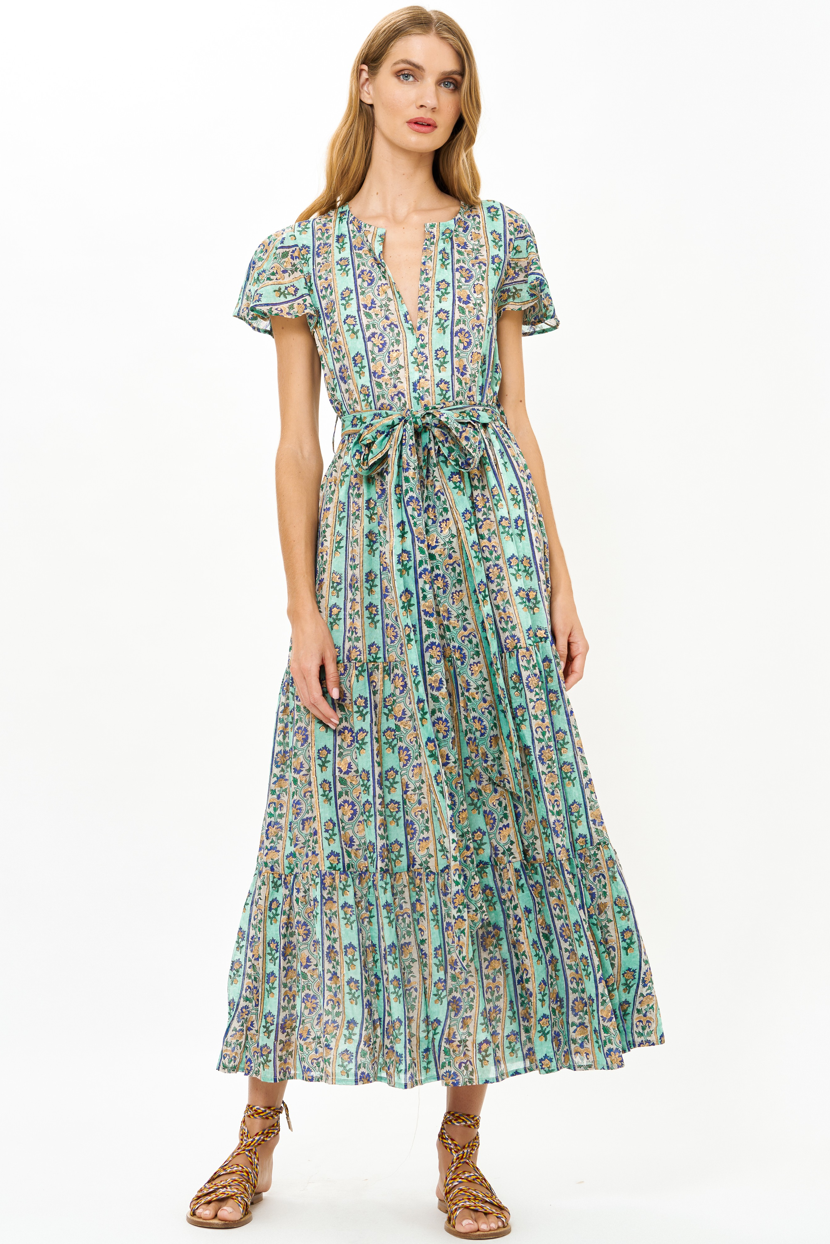 V-Neck Maxi Dress
