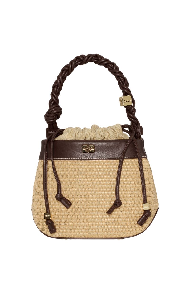 Bou Bucket Bag Raffia