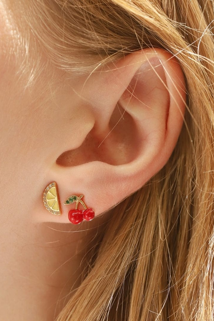 Red Cherry Earrings