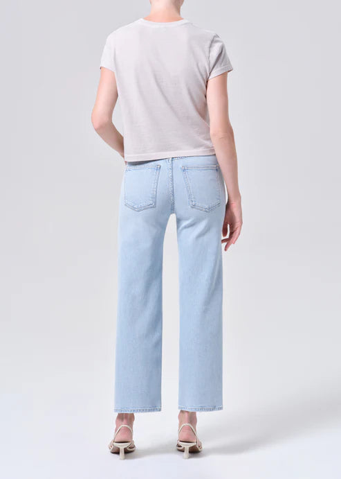 Harper Crop Jean in Flaunt