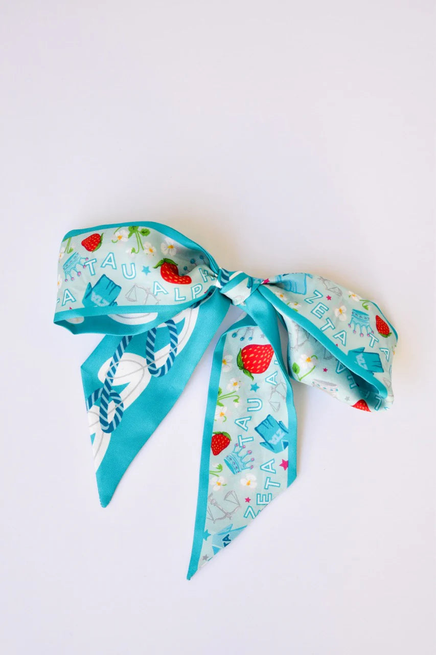 Zeta Tau Alpha Twilly Scarf