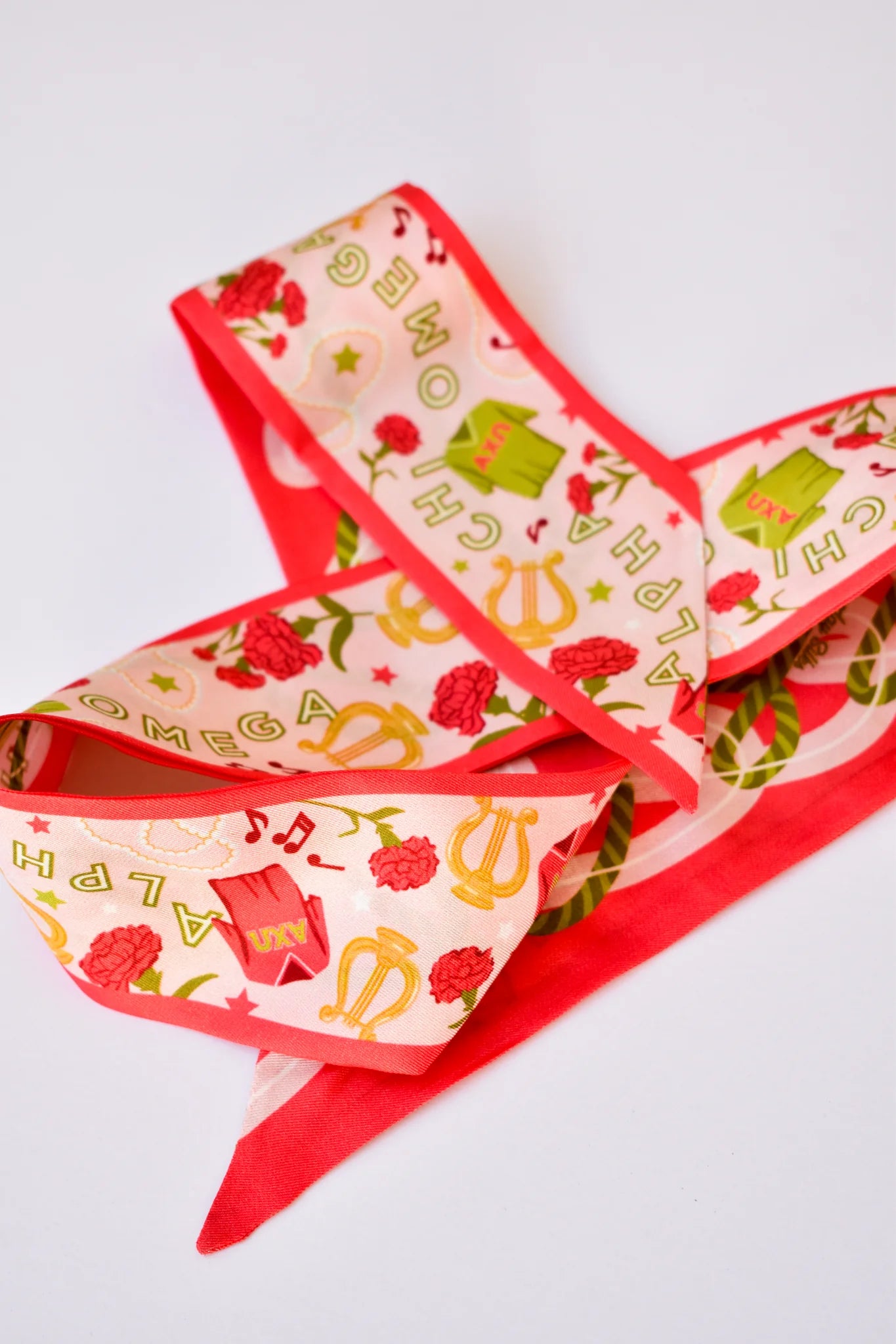 Alpha Chi Omega Twilly Scarf