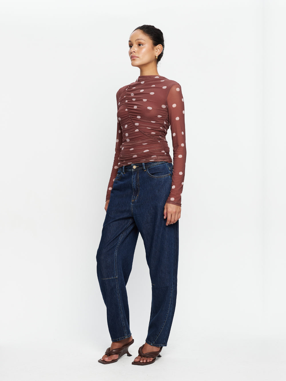 Edie Mesh Top