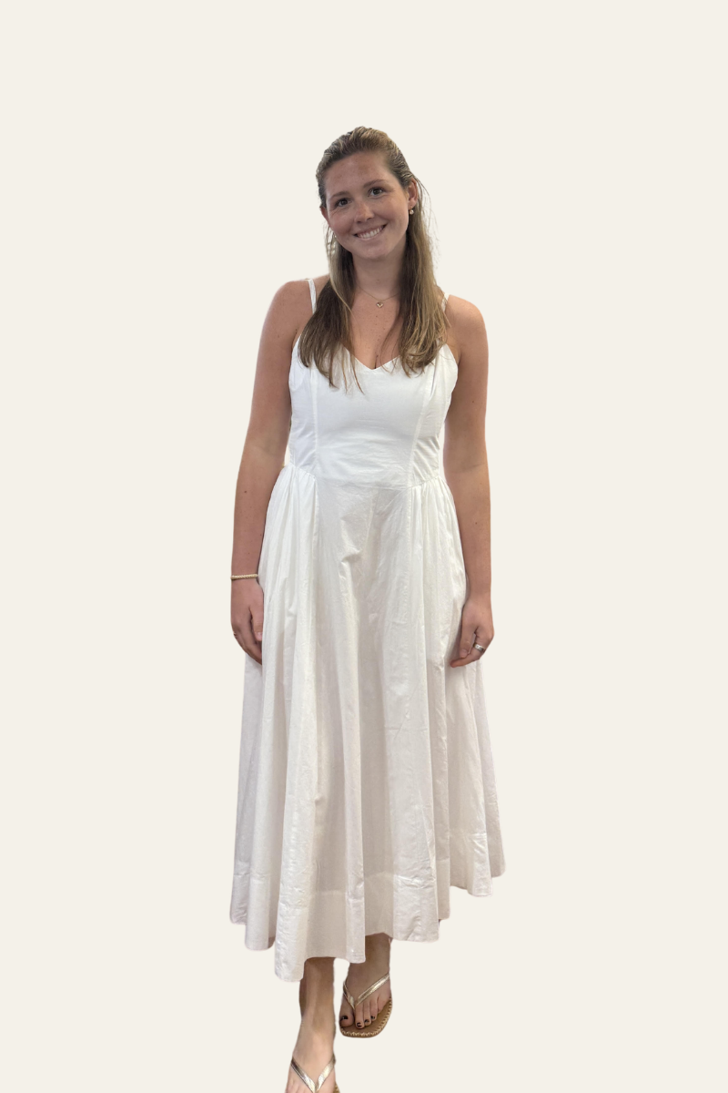 White Bardot Dress