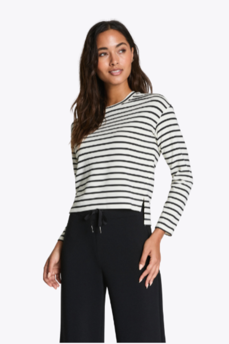 Airessentials Long Sleeve Side Slit Top