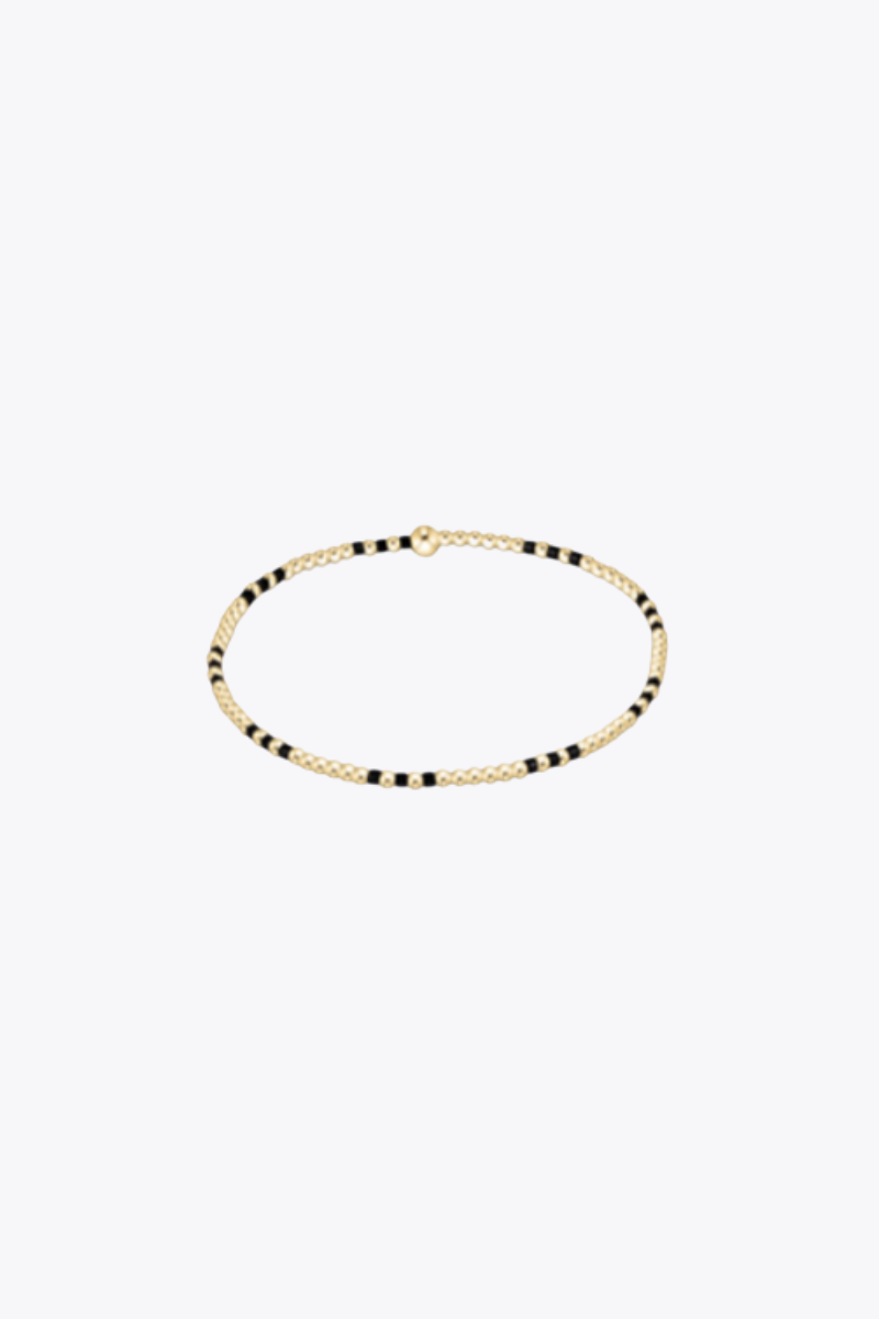 Gameday Hope Joy Pattern 2mm Bead Bracelet