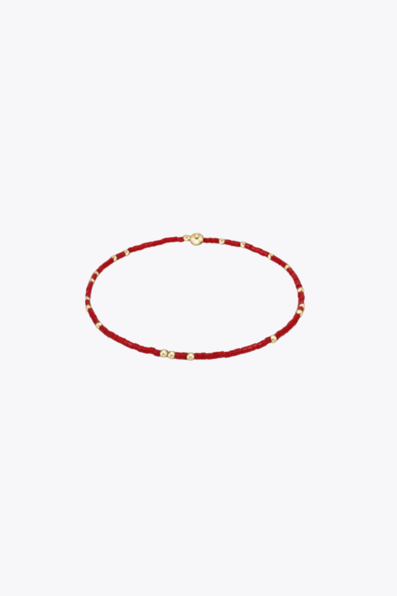 eGirl Gameday Hope Unwritten Bracelet - Bright Red
