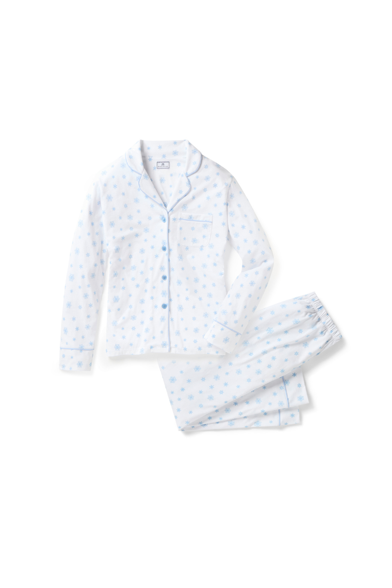 Pima Pajama Set Periwinkle Wonderland