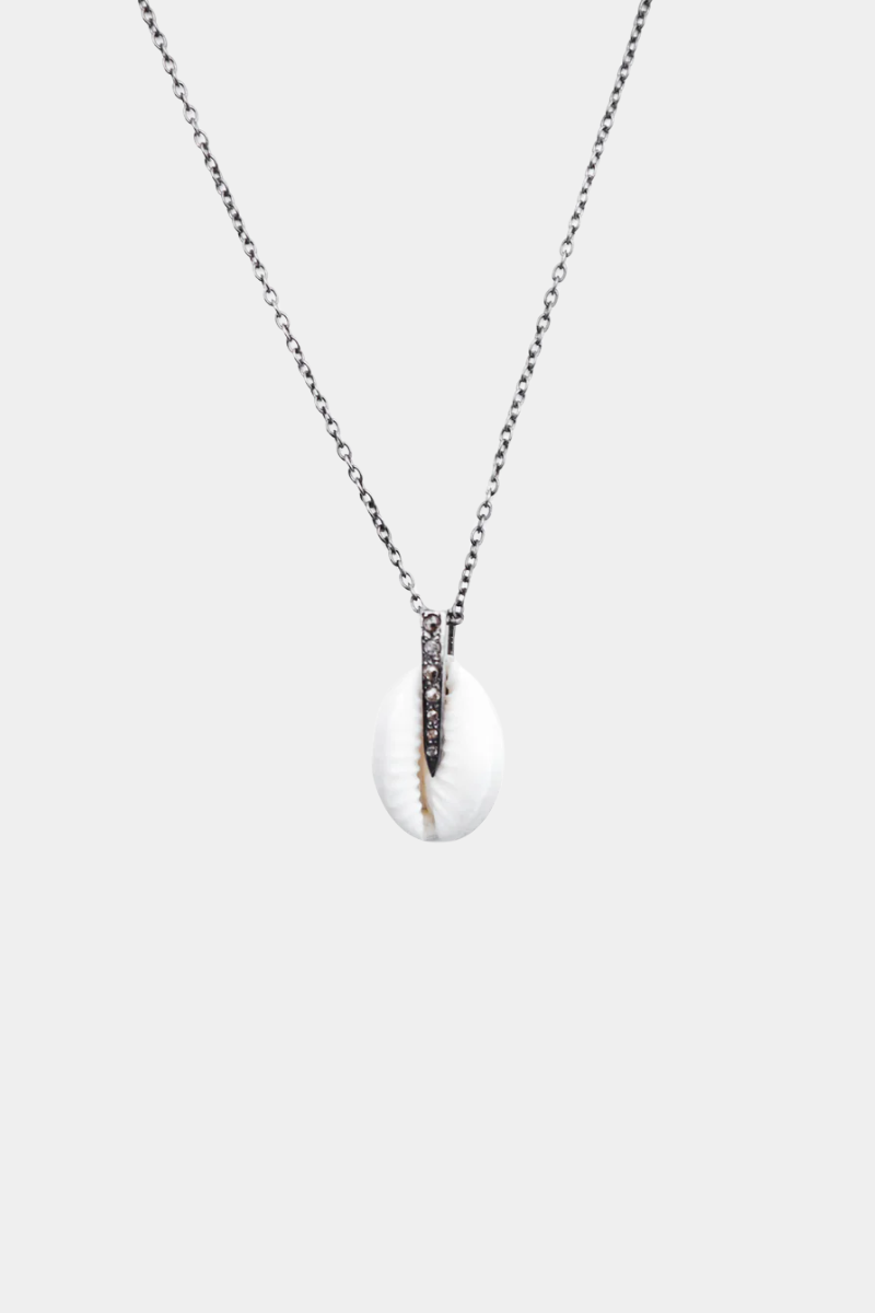 Cowrie Shell Charm Necklace