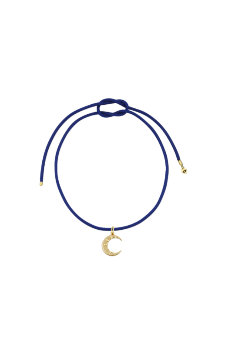 HART - Navy Cord with Crescent Moon