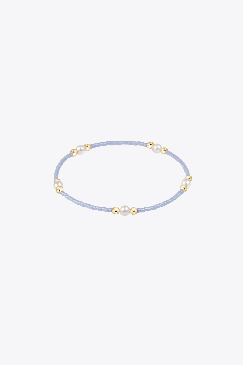 Hope Purpose Pearl Bracelet - Ocean Mist